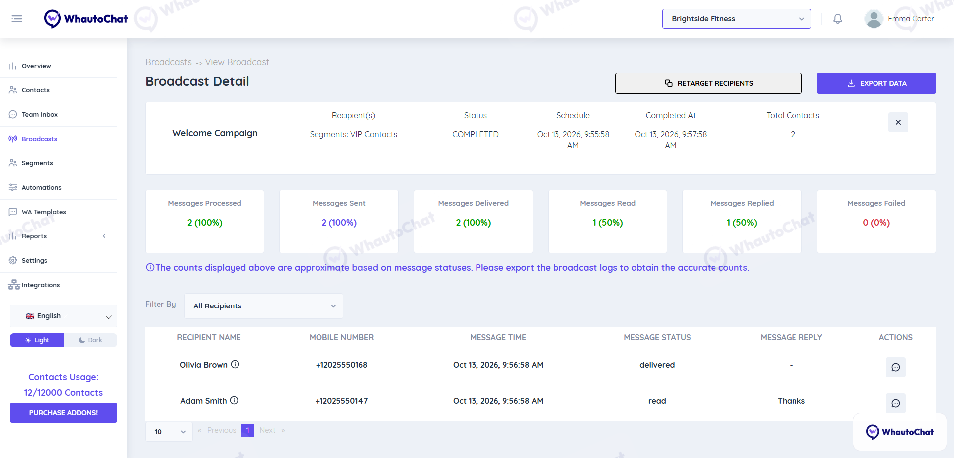 Broadcast Analytics