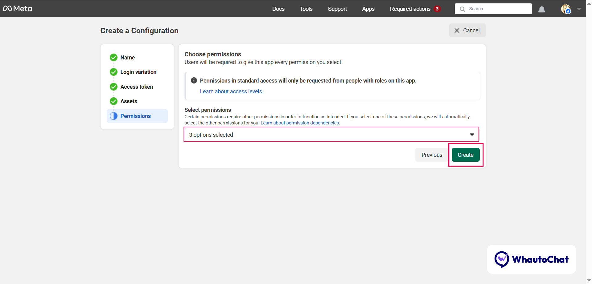 WhatsApp Permissions