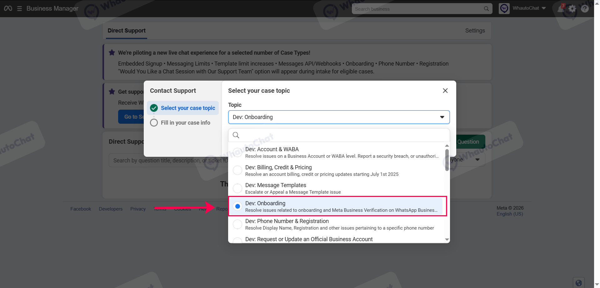 Select Case Topic
