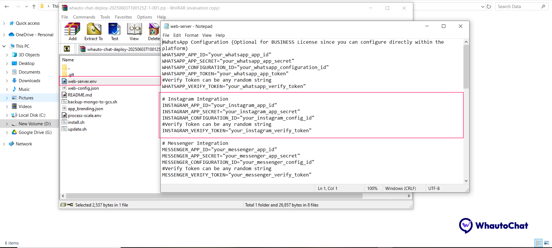 Instagram integration