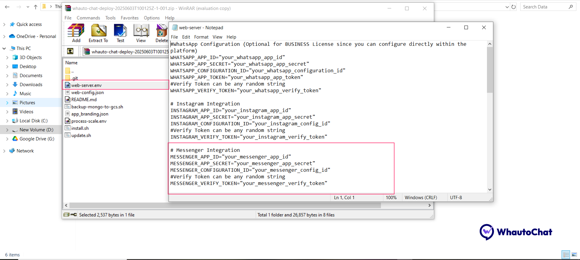 Messenger Integration