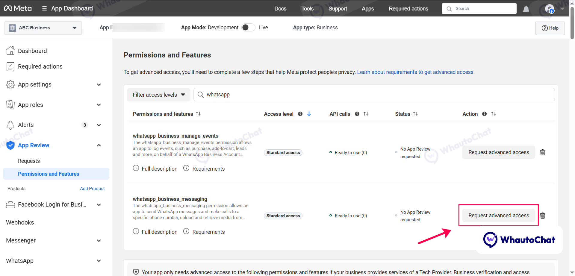 Request Advanced Access